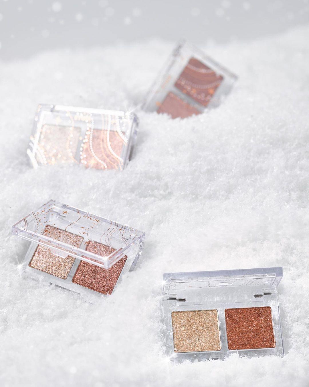 Phấn Mắt Etude House Glittery Snow Air Mousse Palette - Kallos Vietnam