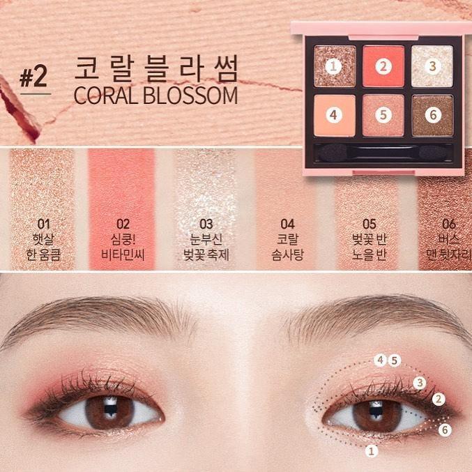 Phấn Mắt Etude House Heart Blossom Play Color Eyes - Kallos Vietnam