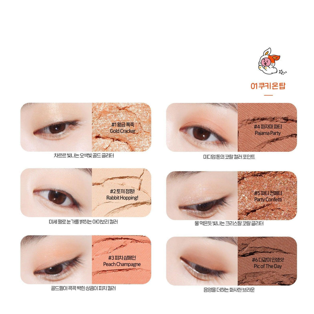Phấn Mắt Etude House Play Color Eyes BT21 - Kallos Vietnam