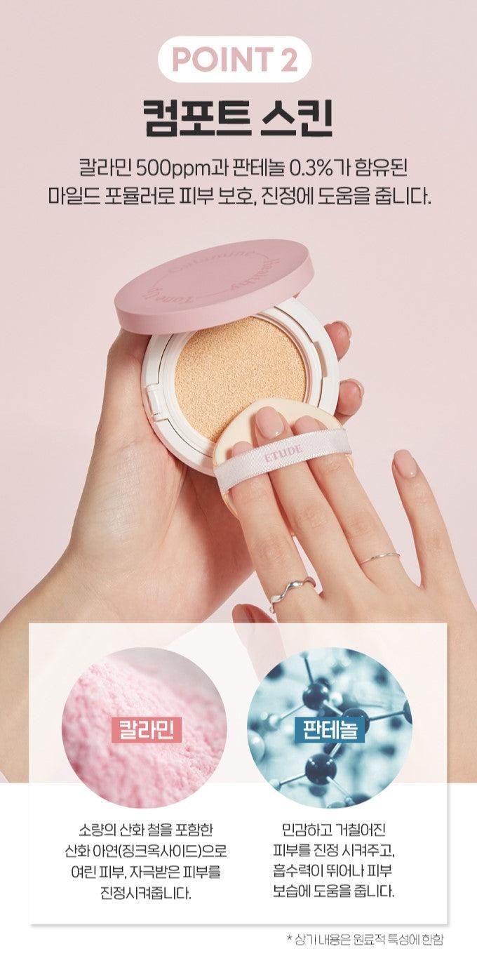 Phấn Nước Etude House Healthy Tone Up Calamine Cushion - Kallos Vietnam