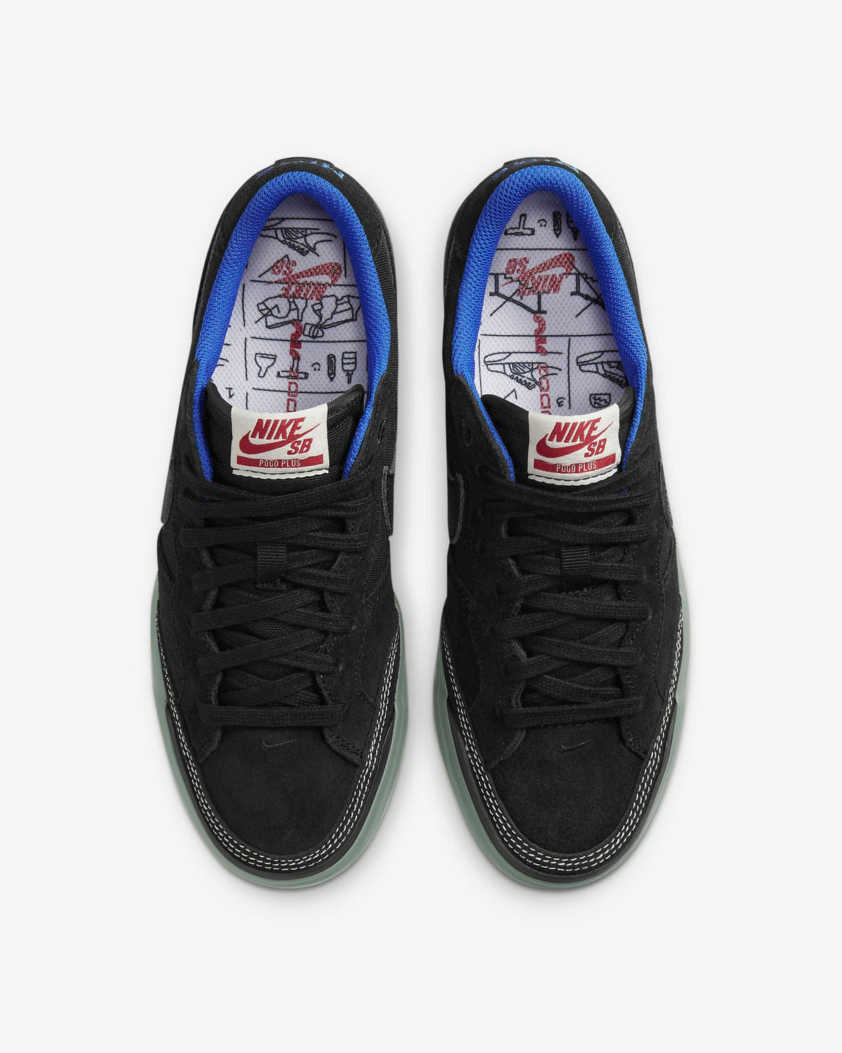 Giày Nike SB Zoom Pogo Plus Premium Skate Shoes #Black - Kallos Vietnam