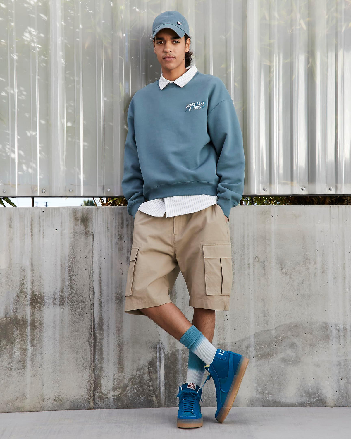 Giày Nike SB Zoom Blazer Mid Premium Plus Skate Shoes #Green Abyss - Kallos Vietnam