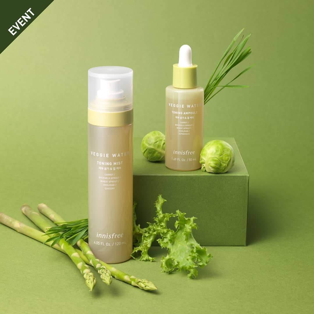 Tinh Chất Innisfree Veggie Water Toning Ampoule - Kallos Vietnam