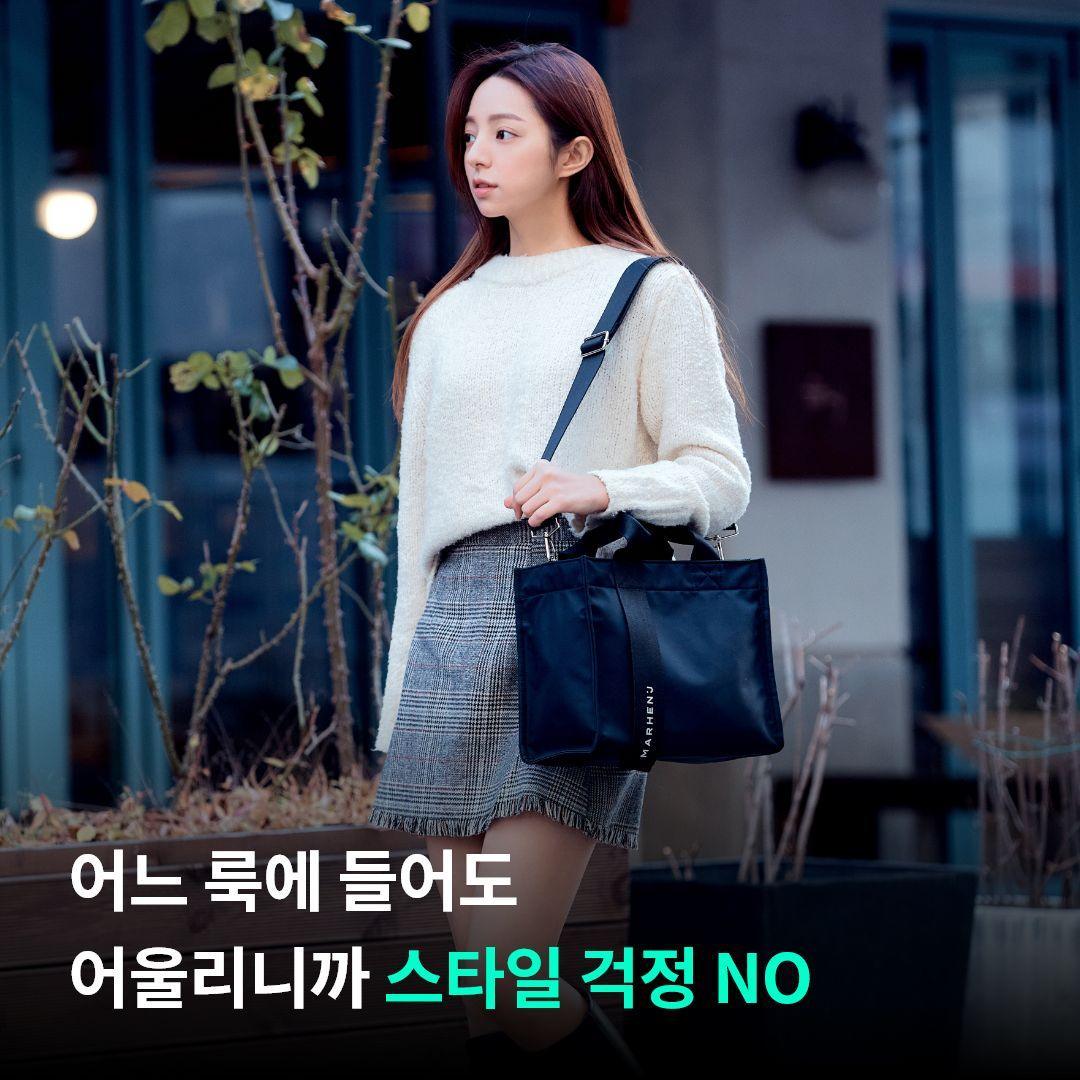 Túi Xách Marhen J RICO Antibacterial All Black - Kallos Vietnam