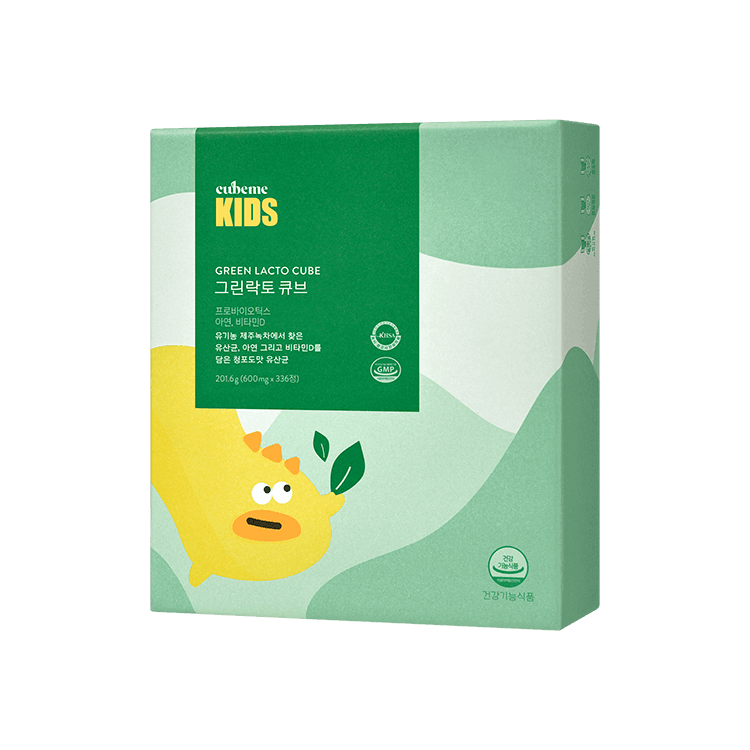 Viên Vitamin Cubeme Kids Green Lacto Cube - Kallos Vietnam