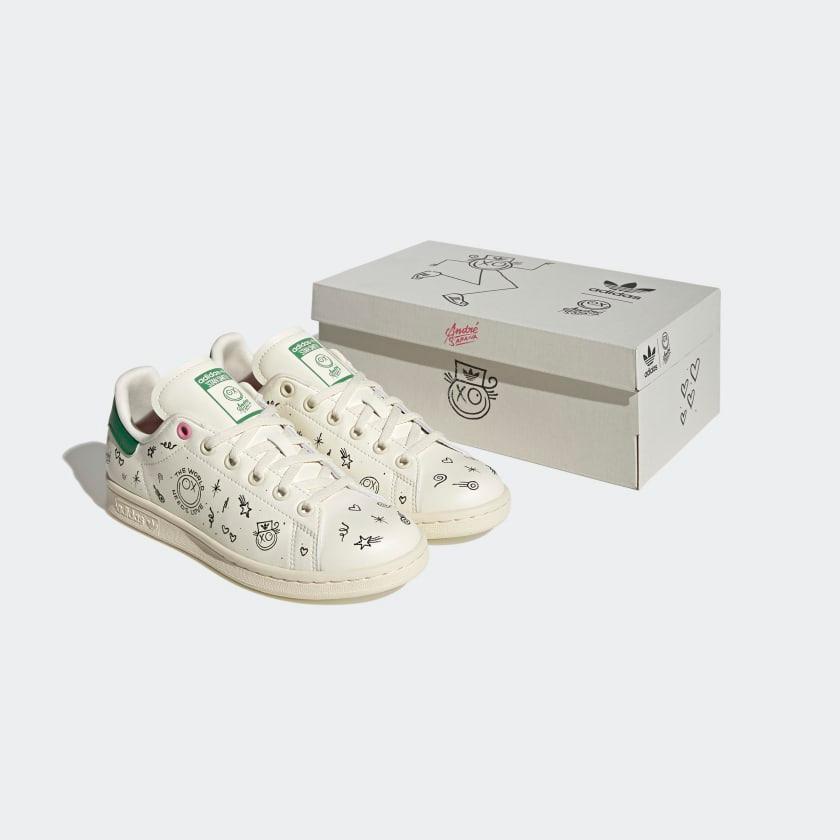 Giày Adidas Kids Stan Smith x André Saraiva #Cream White - Kallos Vietnam