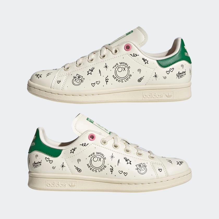 Giày Adidas Kids Stan Smith x André Saraiva #Cream White - Kallos Vietnam