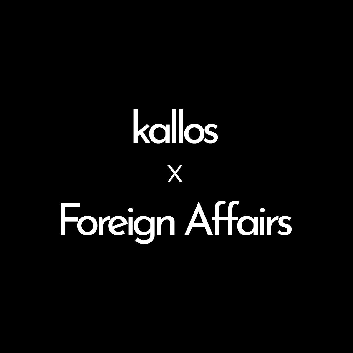 Foreign Affairs