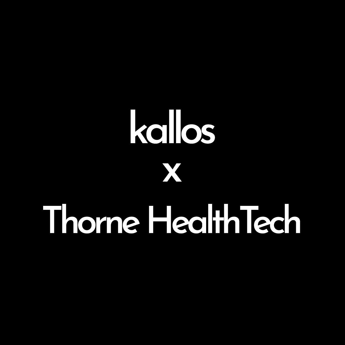 Thorne HealthTech