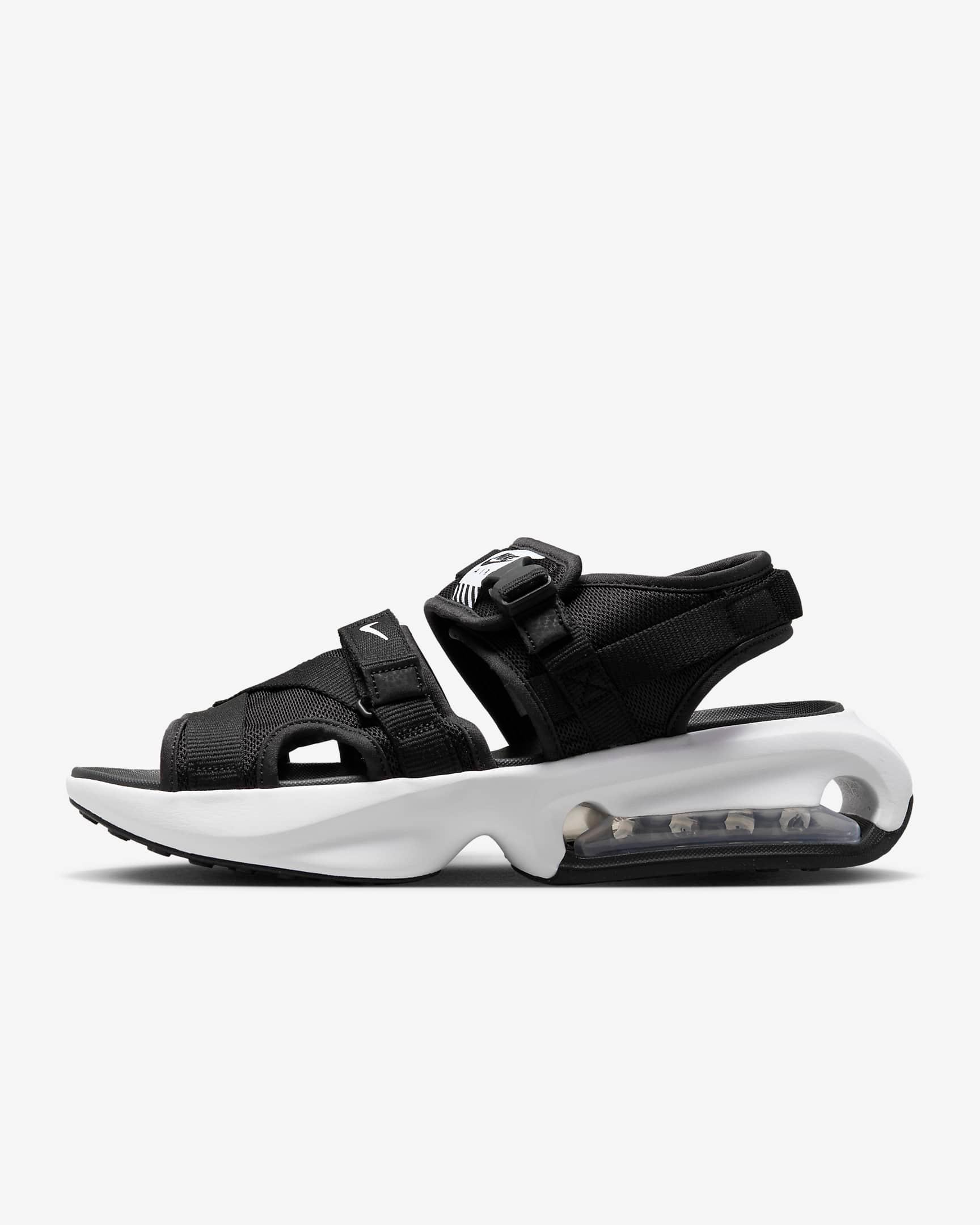 Nike hot sale sandals black