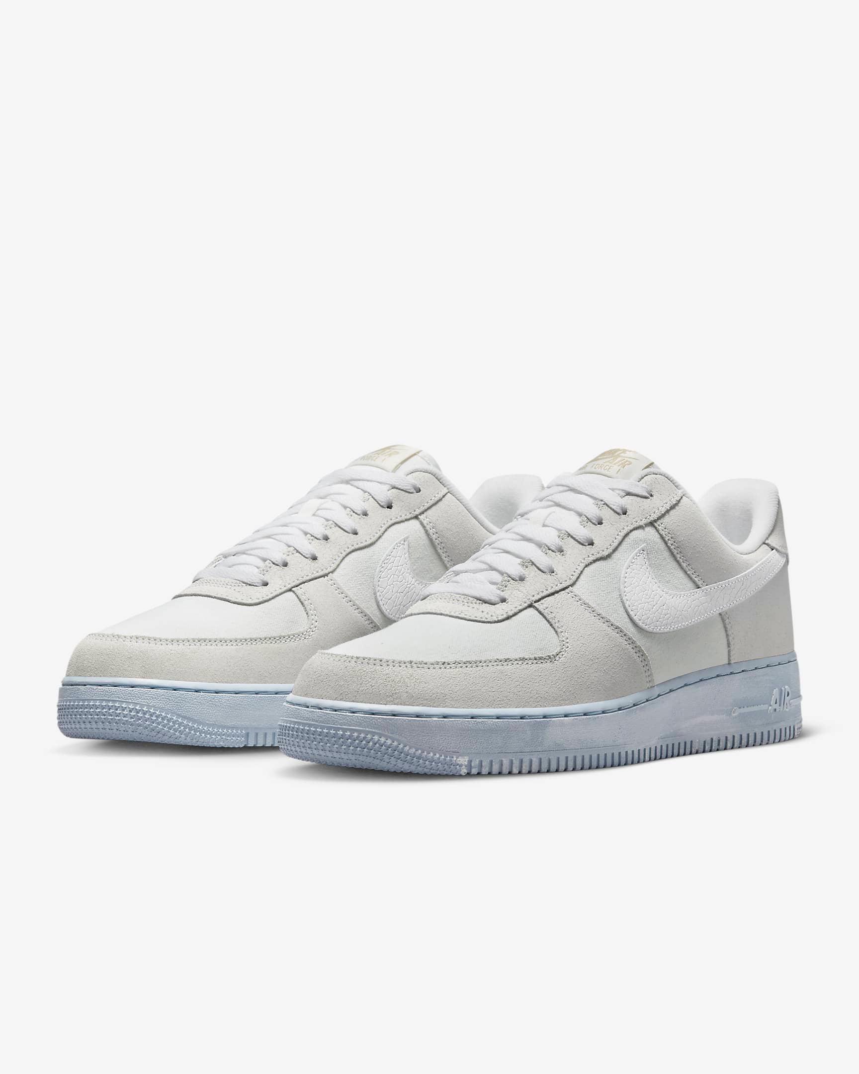 Giày Nike Air Force 1 '07 LV8 EMB Men Shoes #Summit White - Kallos Vietnam