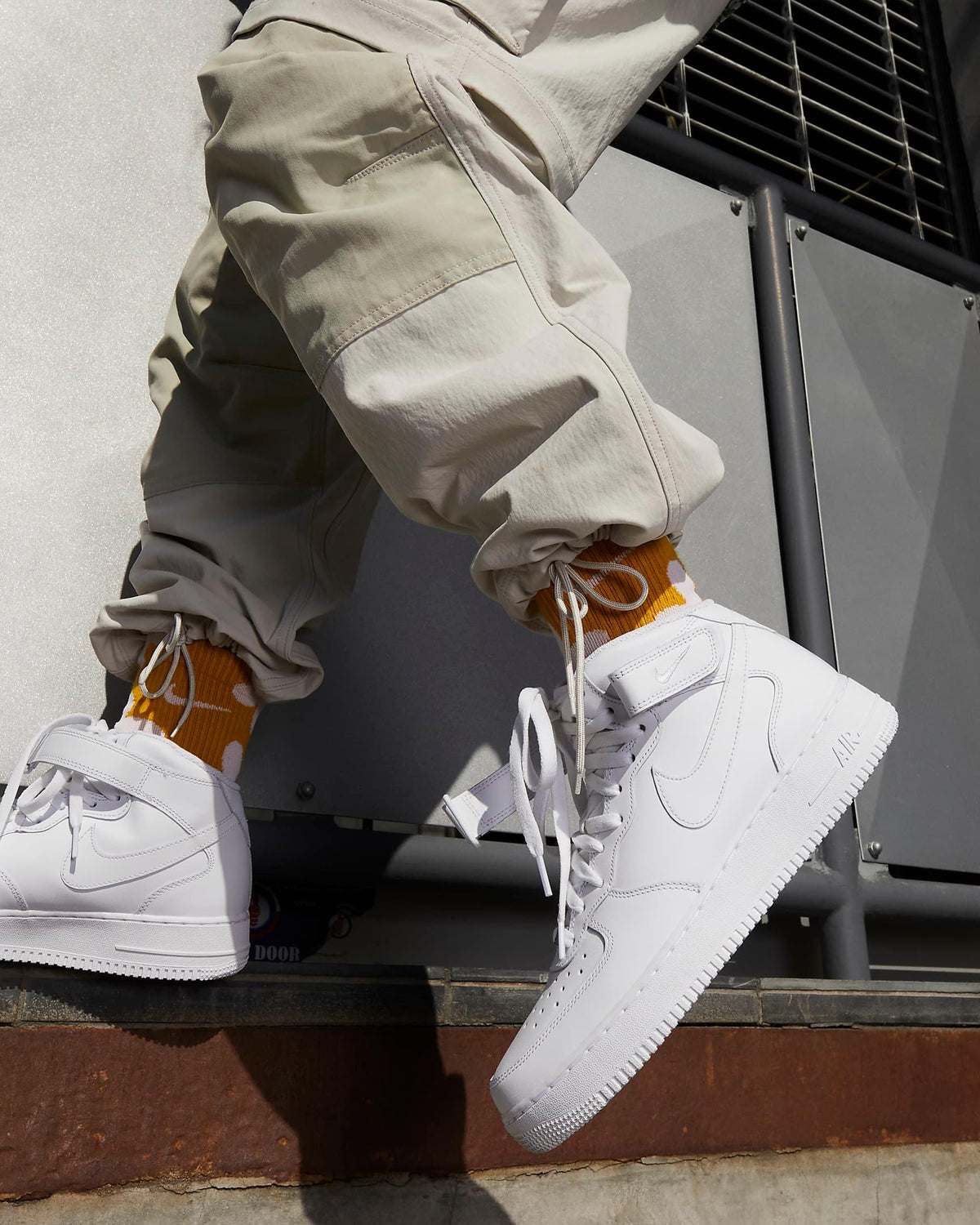 Giày Nike Air Force 1 Mid '07 Men Shoes #White - Kallos Vietnam