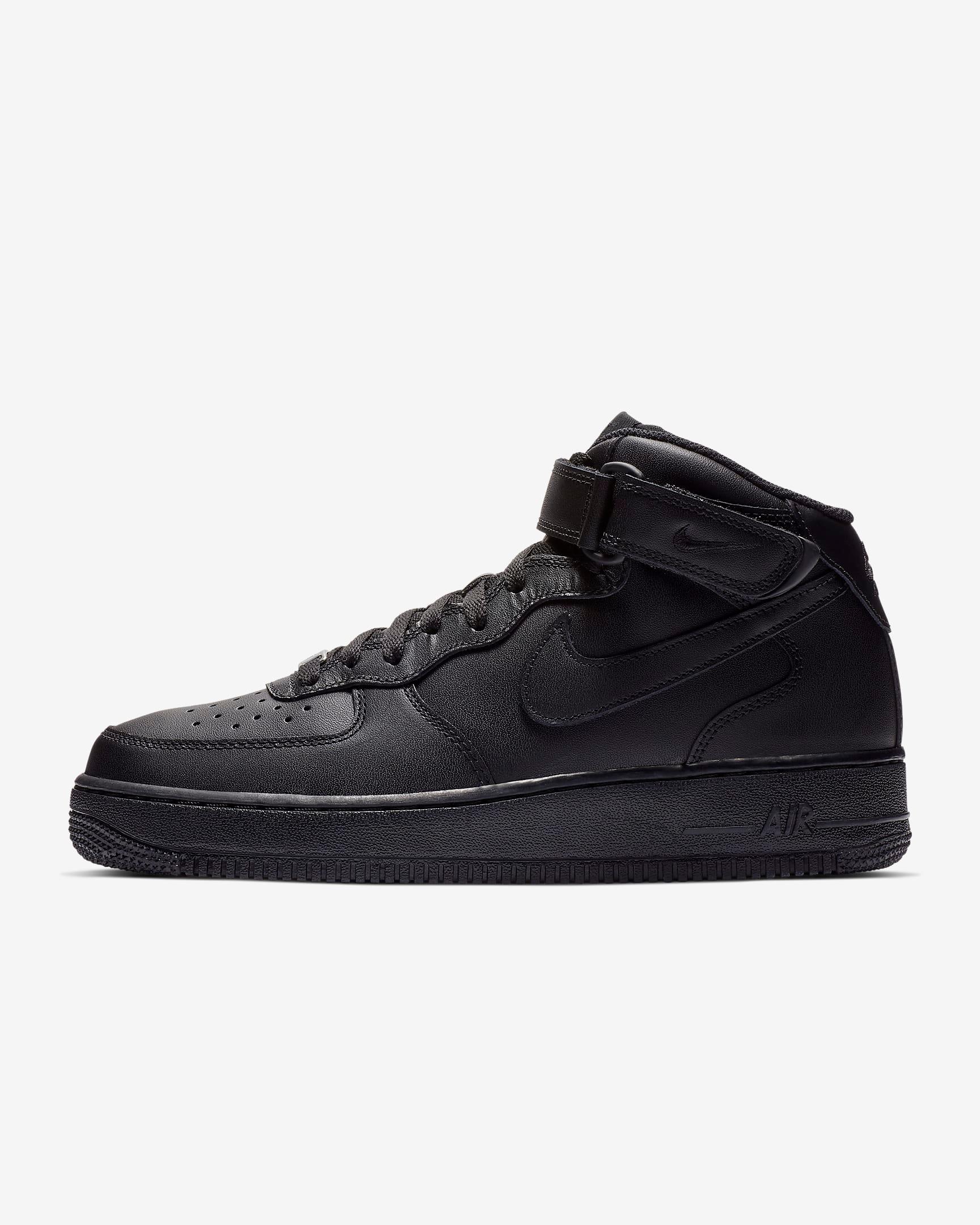 Giày Nike Air Force 1 Mid '07 Men Shoes #Black – Kallos Vietnam