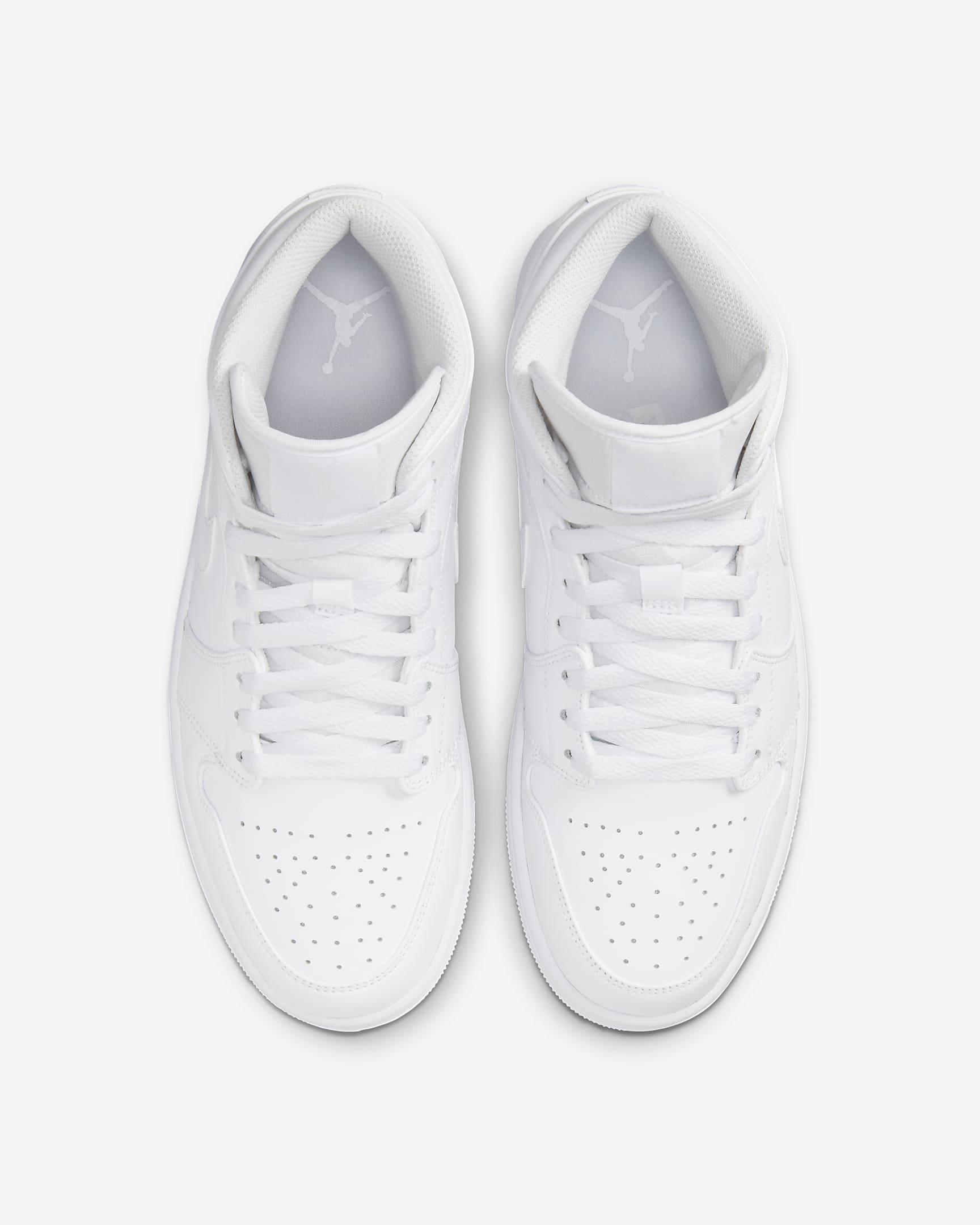 Giày Nike Air Jordan 1 Mid Shoes #White - Kallos Vietnam