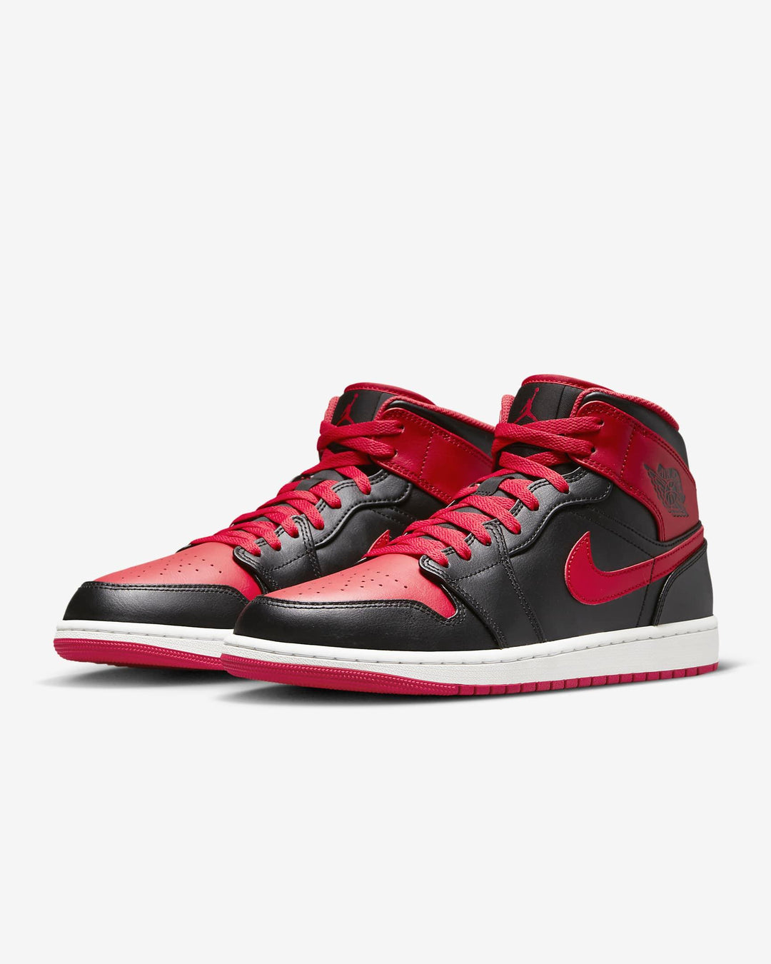 Giày Nike Air Jordan 1 Mid Men Shoes #Fire Red - Kallos Vietnam