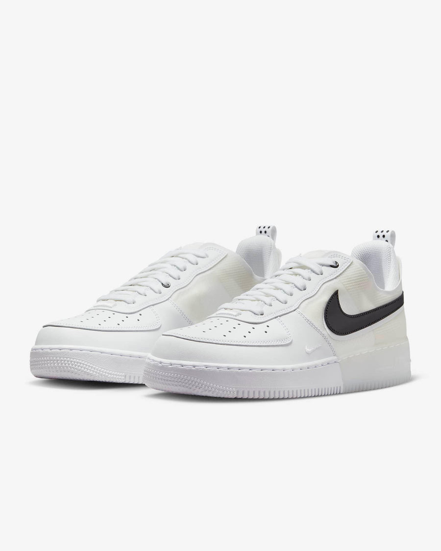 Giày Nike Air Force 1 React Men Shoes #White Black - Kallos Vietnam