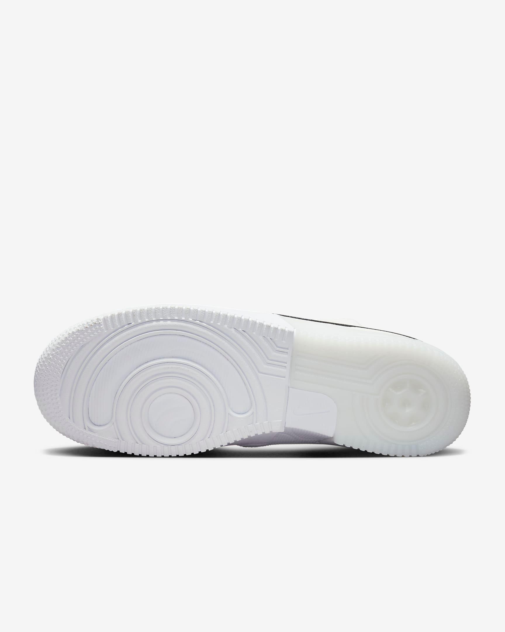 Giày Nike Air Force 1 React Men Shoes #White Black - Kallos Vietnam