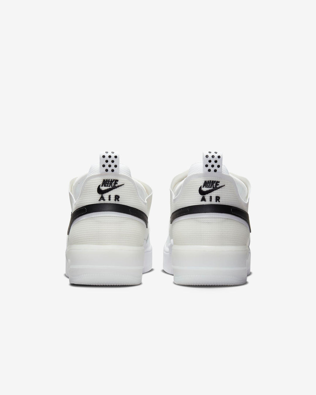 Giày Nike Air Force 1 React Men Shoes #White Black - Kallos Vietnam