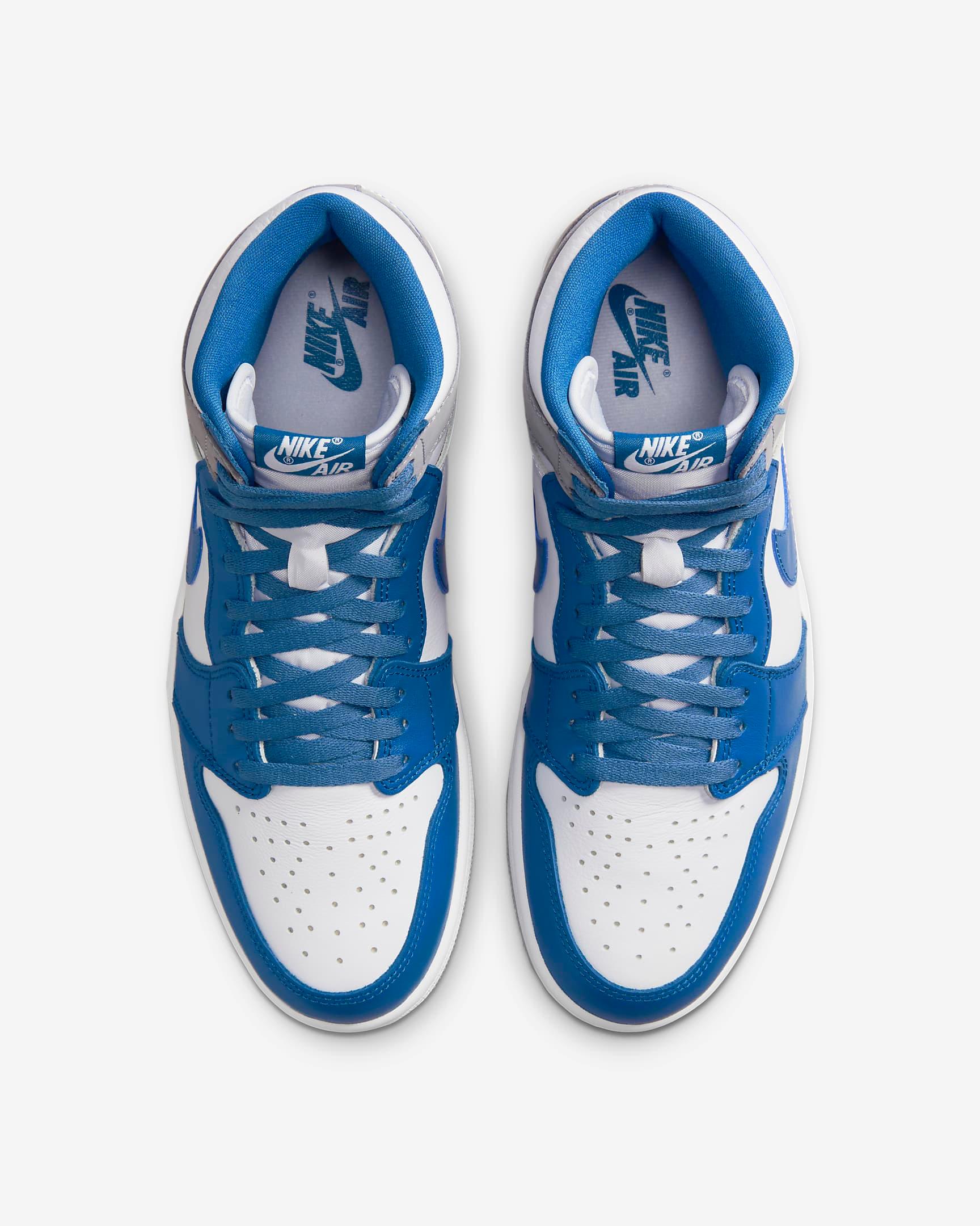 Giày Nike Air Jordan 1 Retro High OG Men Shoes #True Blue - Kallos Vietnam