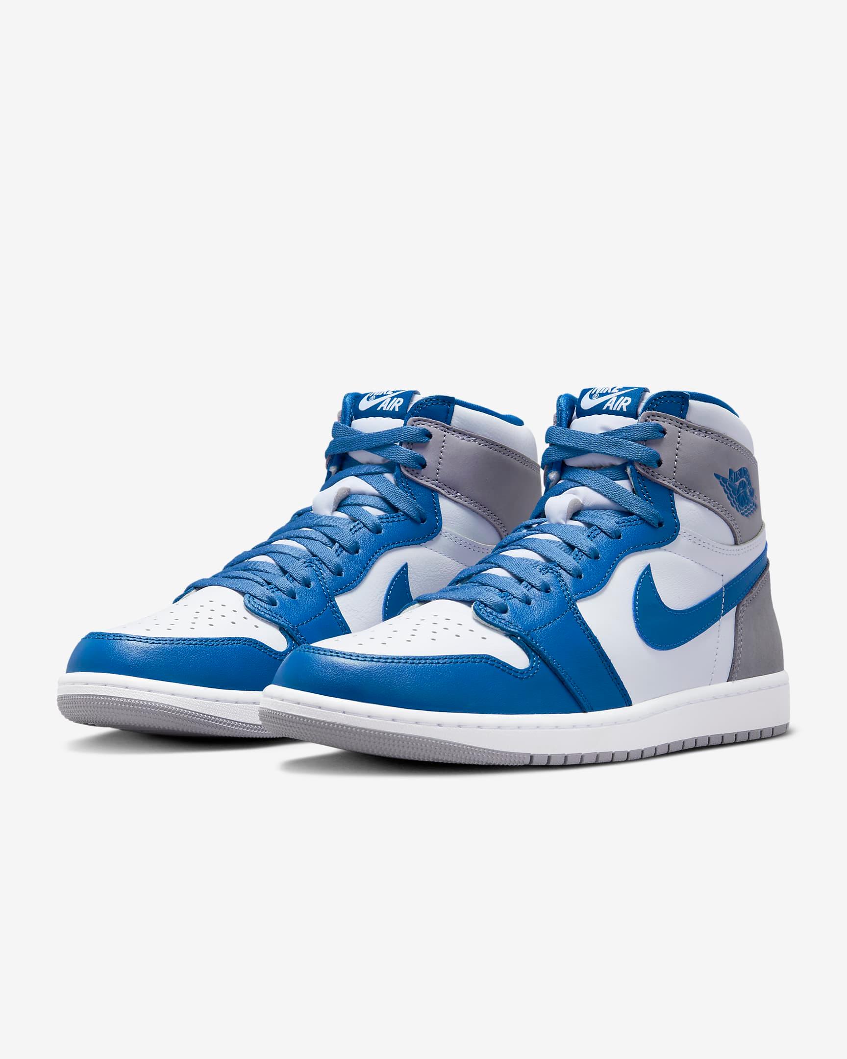Giày Nike Air Jordan 1 Retro High OG Men Shoes #True Blue - Kallos Vietnam
