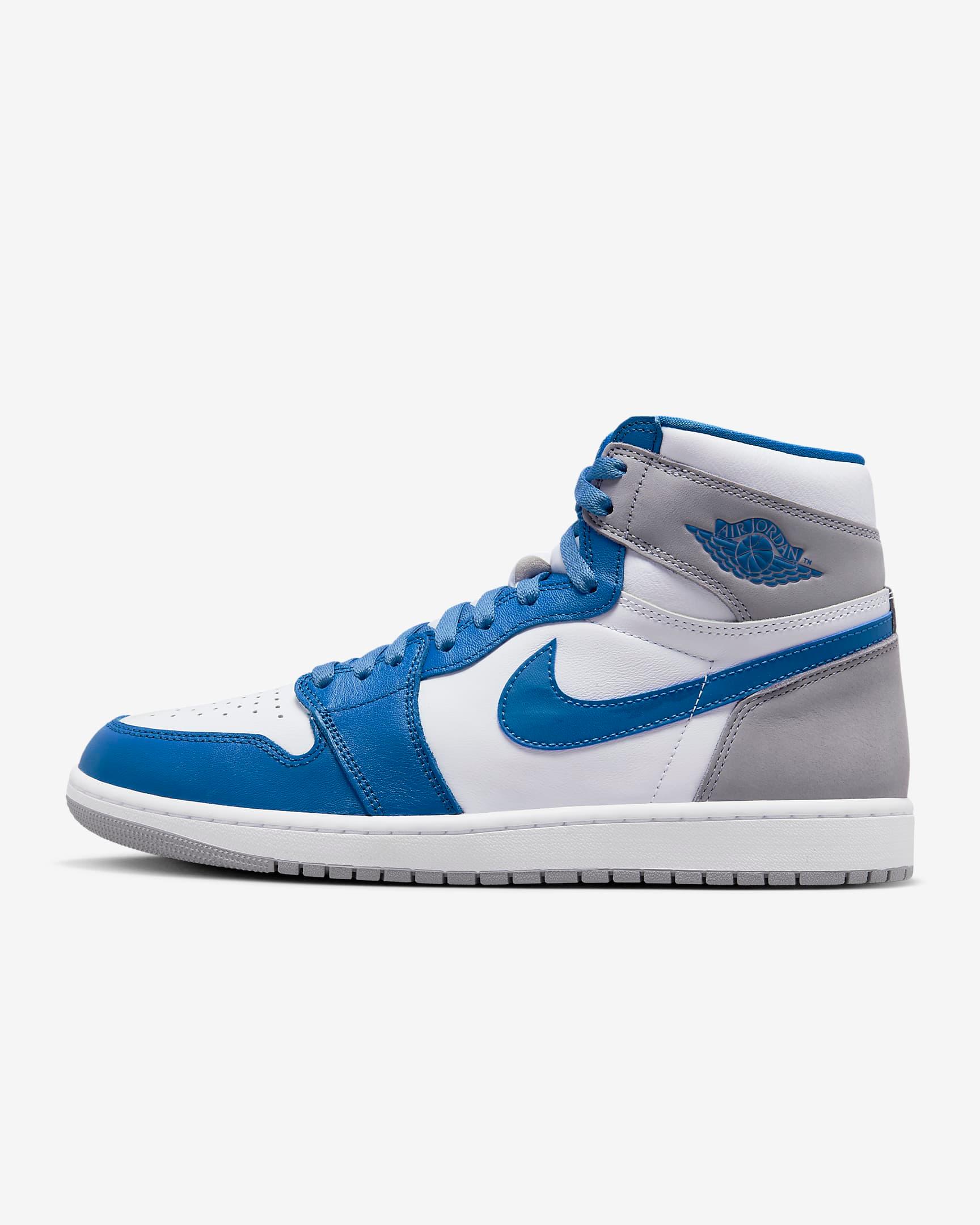 Giày Nike Air Jordan 1 Retro High OG Men Shoes #True Blue - Kallos Vietnam