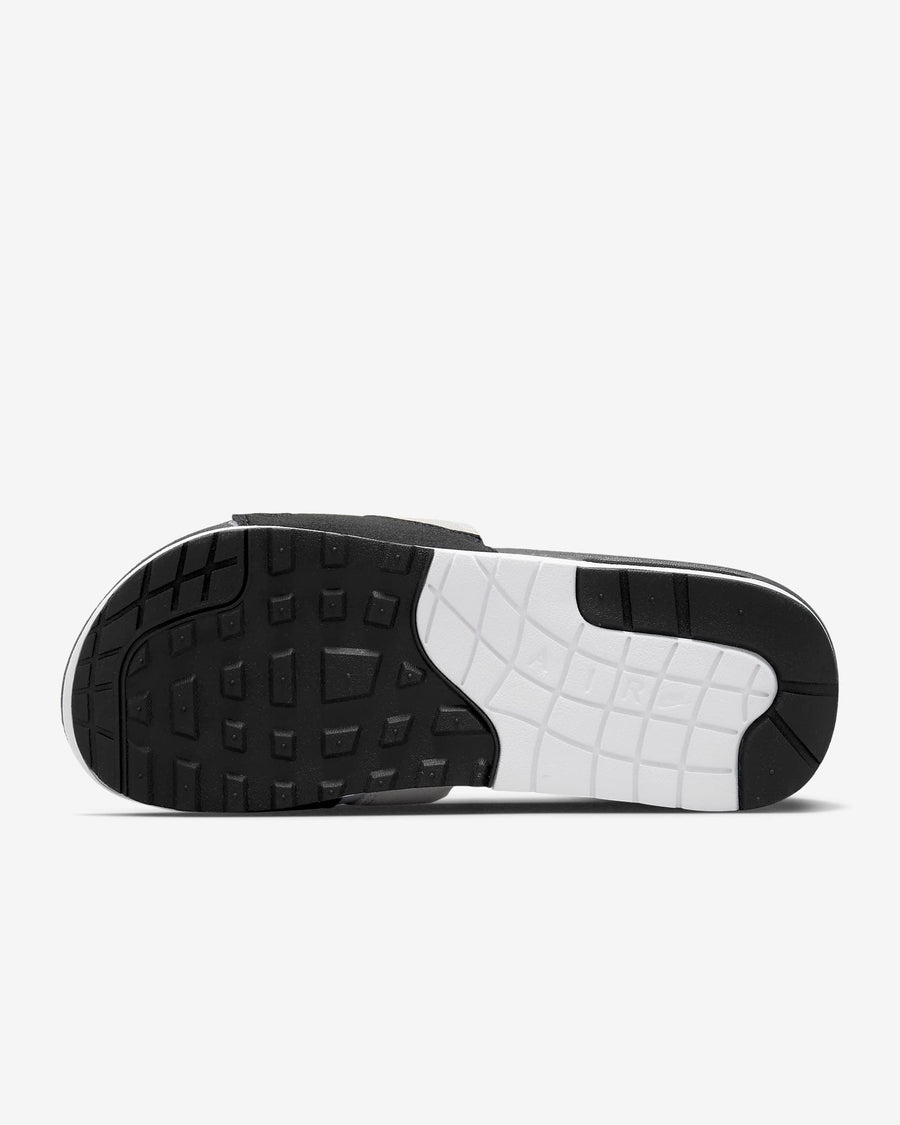 Dép Air Max 1 Men Slides #White Black - Kallos Vietnam