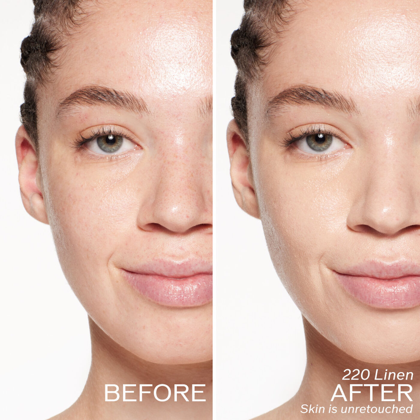 Kem Nền Shiseido RevitalEssence Skin Glow Foundation #220 Linen - Kallos Vietnam