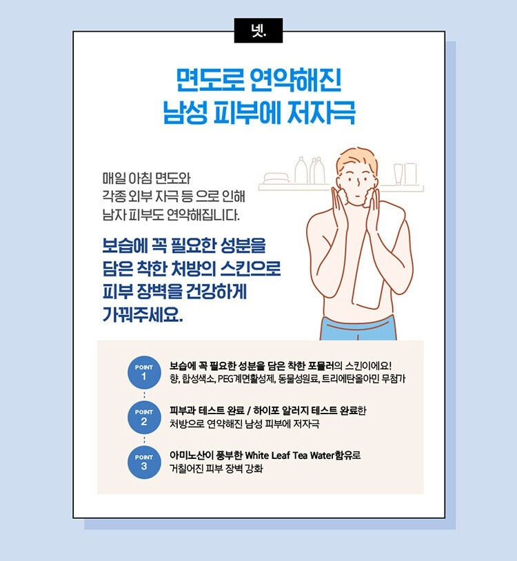 Sữa Dưỡng LANEIGE Homme Cream Skin Refiner All In One-Kallos
