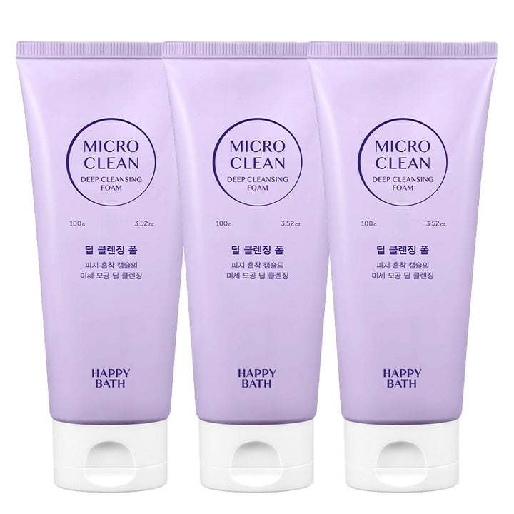Sữa Rửa Mặt Happy Bath Micro Micellar Deep Cleansing Foam - Kallos Vietnam