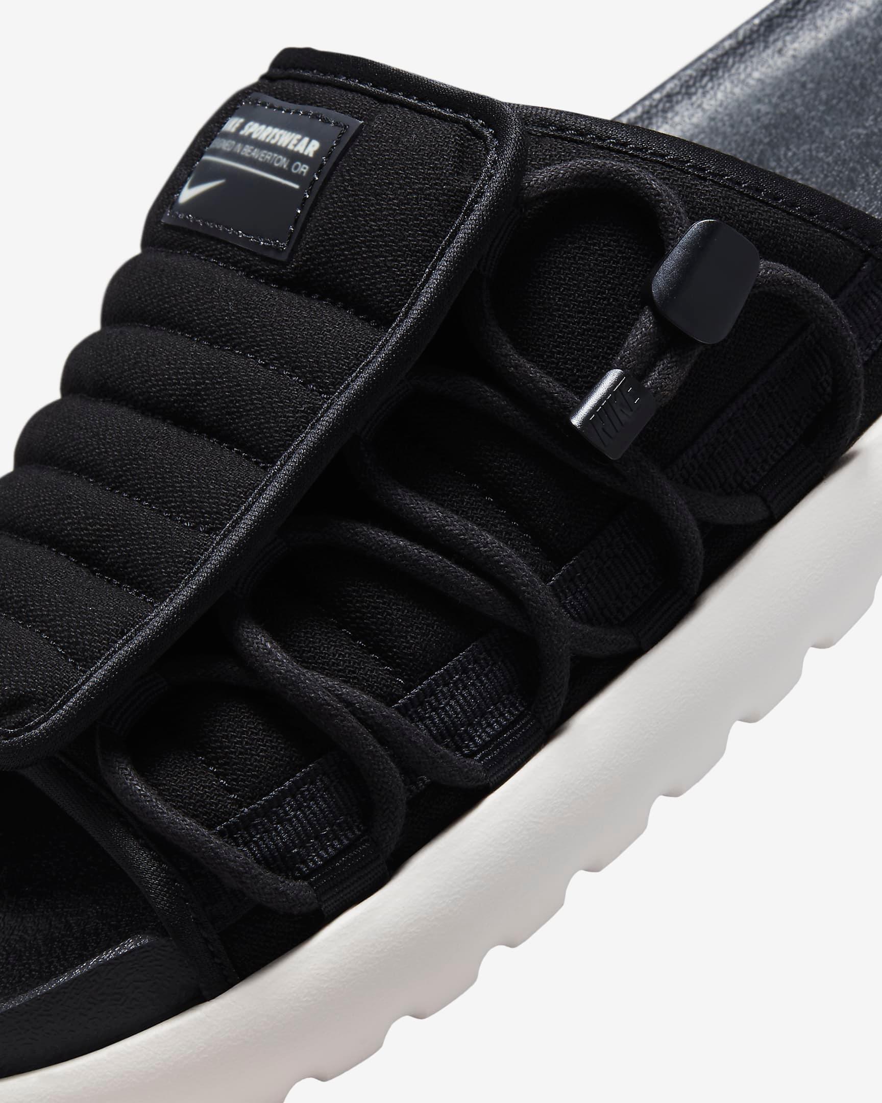 Dép Nike Asuna 2 Men Slides #Black White - Kallos Vietnam