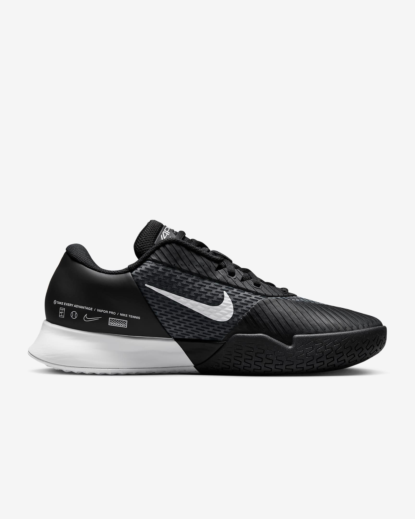 Giày NikeCourt Air Zoom Vapor Pro 2 Men Tennis Shoes #Black - Kallos Vietnam