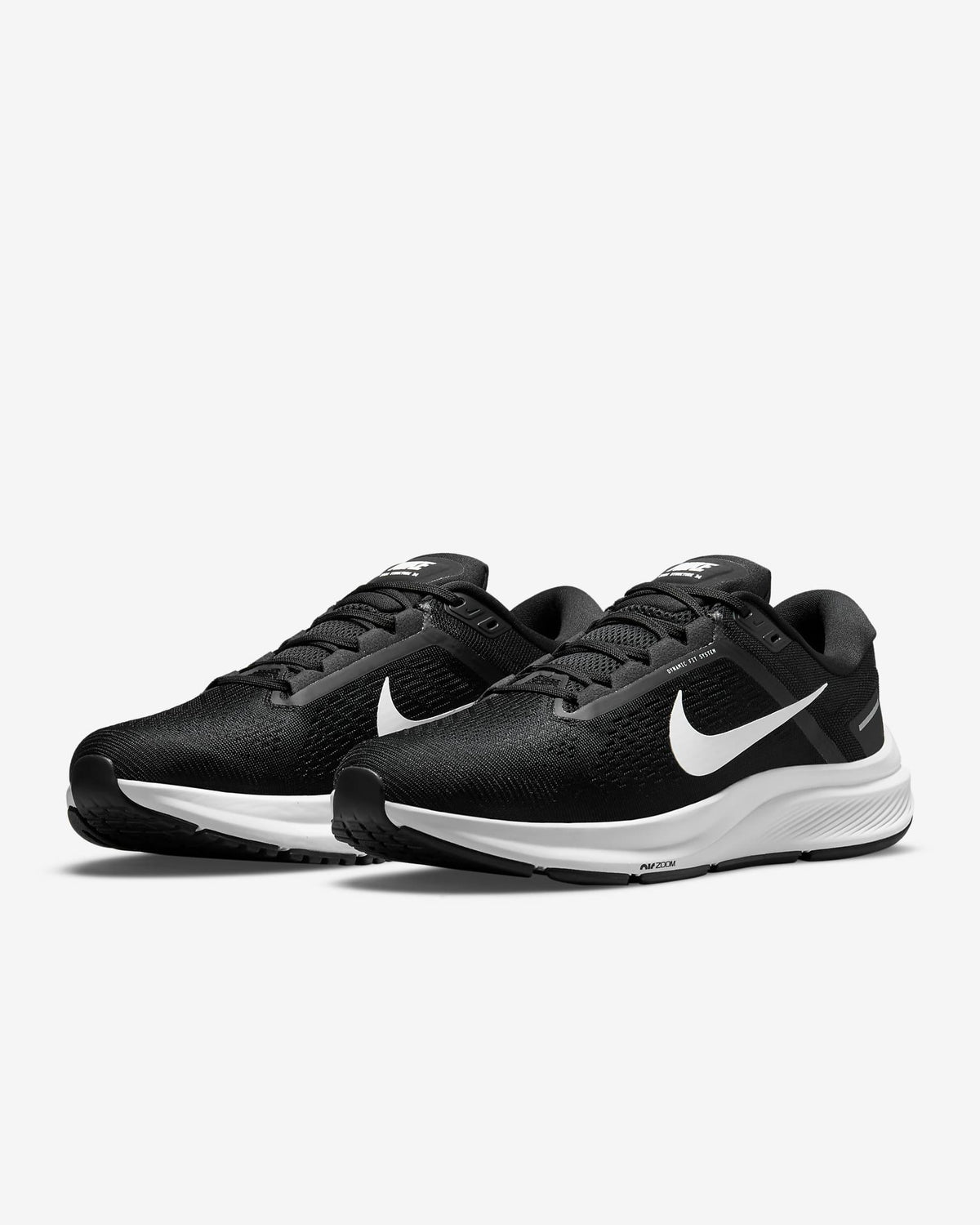 Giày Nike Structure 24 Men Shoes #Black White - Kallos Vietnam