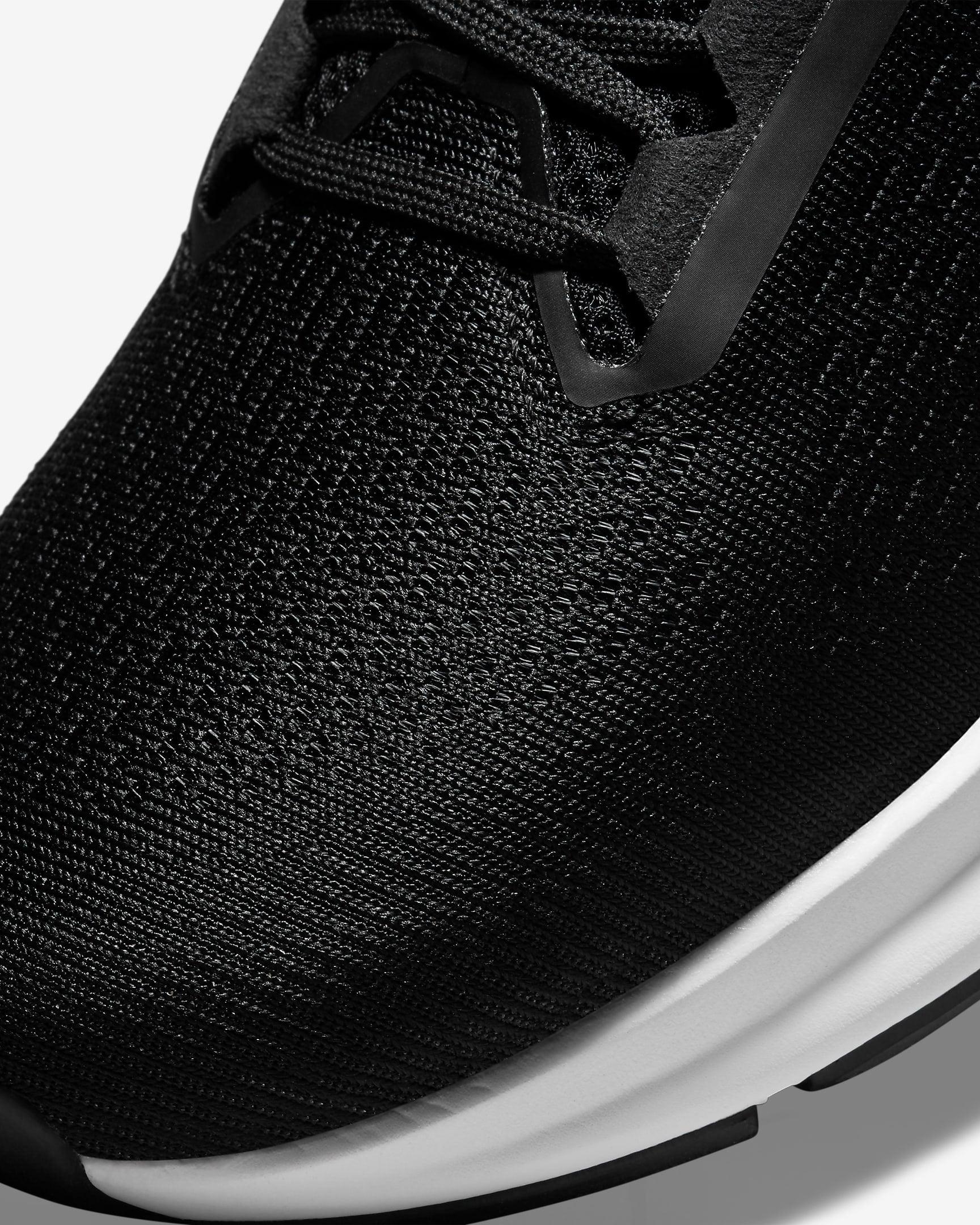 Giày Nike Structure 24 Men Shoes #Black White - Kallos Vietnam