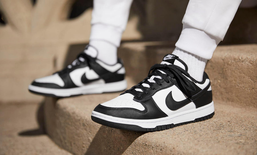 Giày Nike Dunk Low Retro Men Shoes #White Black - Kallos Vietnam