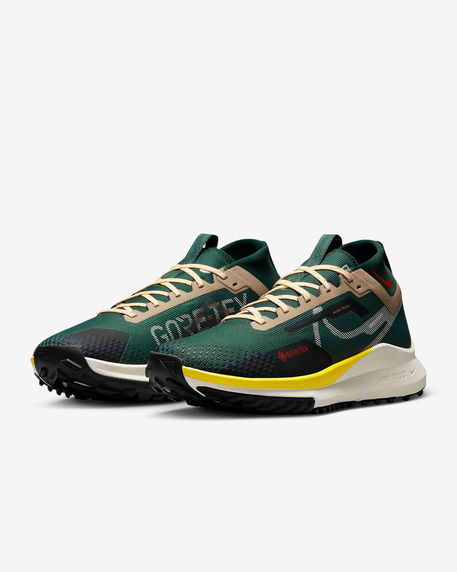 Giày Nike Pegasus Trail 4 GORE-TEX Men Shoes #Noble Green - Kallos Vietnam
