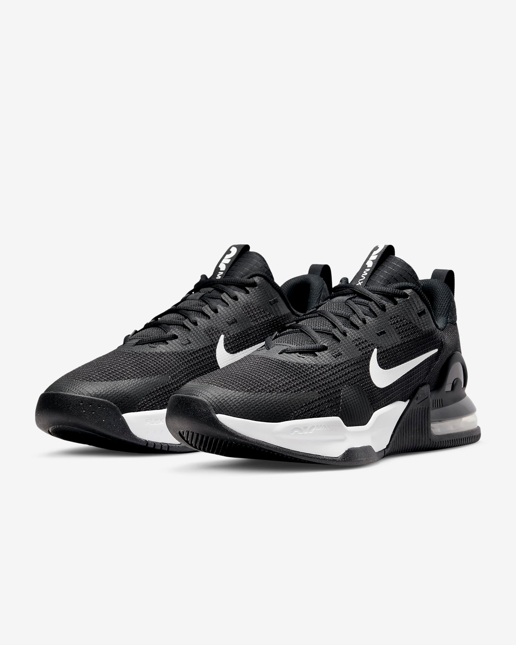 Giày Nike Air Max Alpha Trainer 5 Men Training Shoes #Black White - Kallos Vietnam