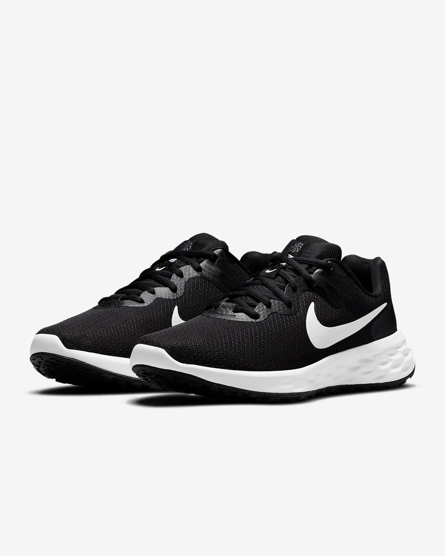 Giày Nike Revolution 6 Men Shoes #Black White - Kallos Vietnam