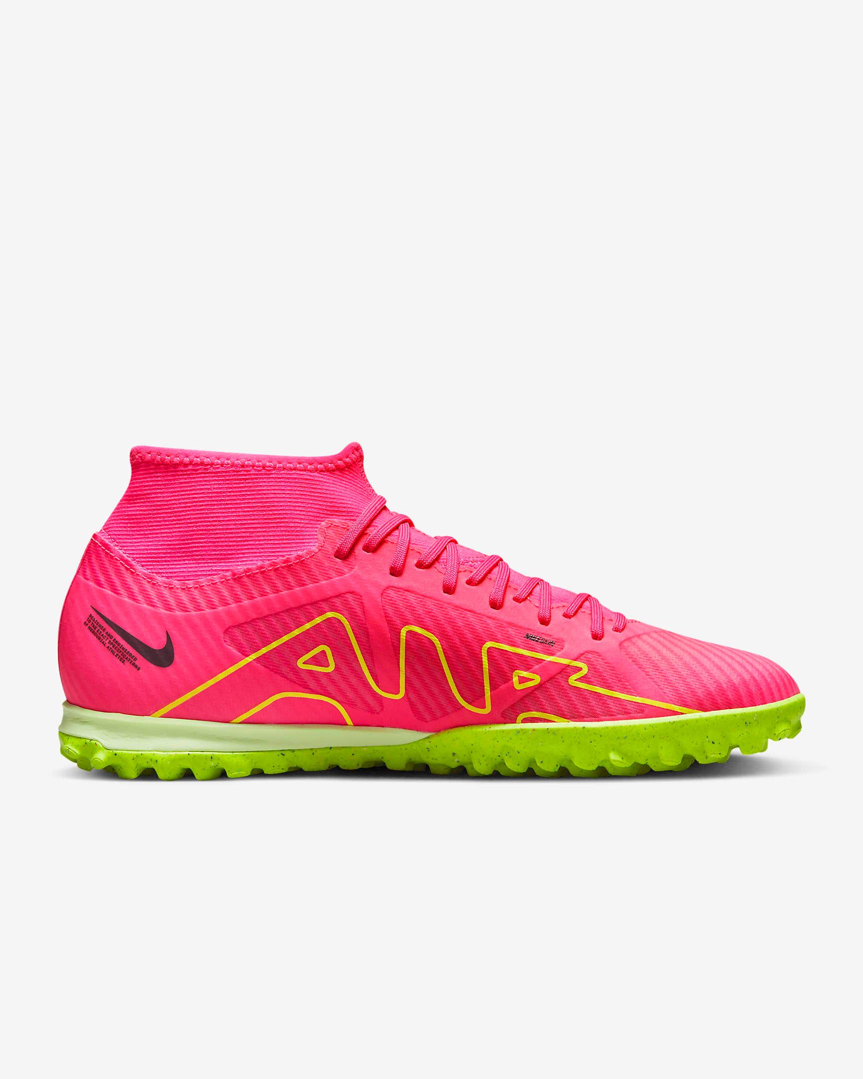 Giày Nike Zoom Mercurial Superfly 9 Academy TF Soccer Shoes #Pink Blast - Kallos Vietnam