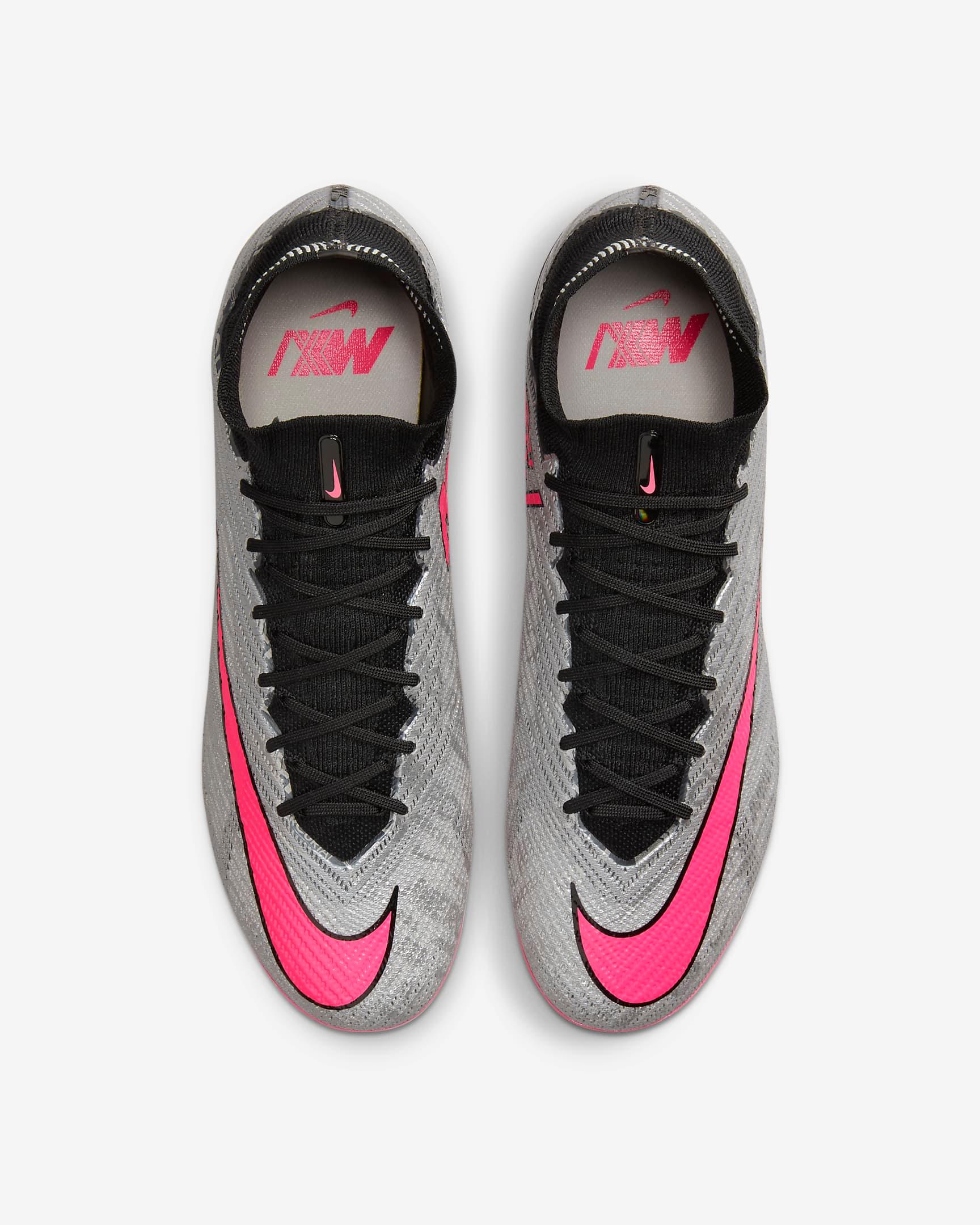Giày Nike Zoom Mercurial Superfly 9 Elite XXV FG Football Boots #Hyper Pink - Kallos Vietnam
