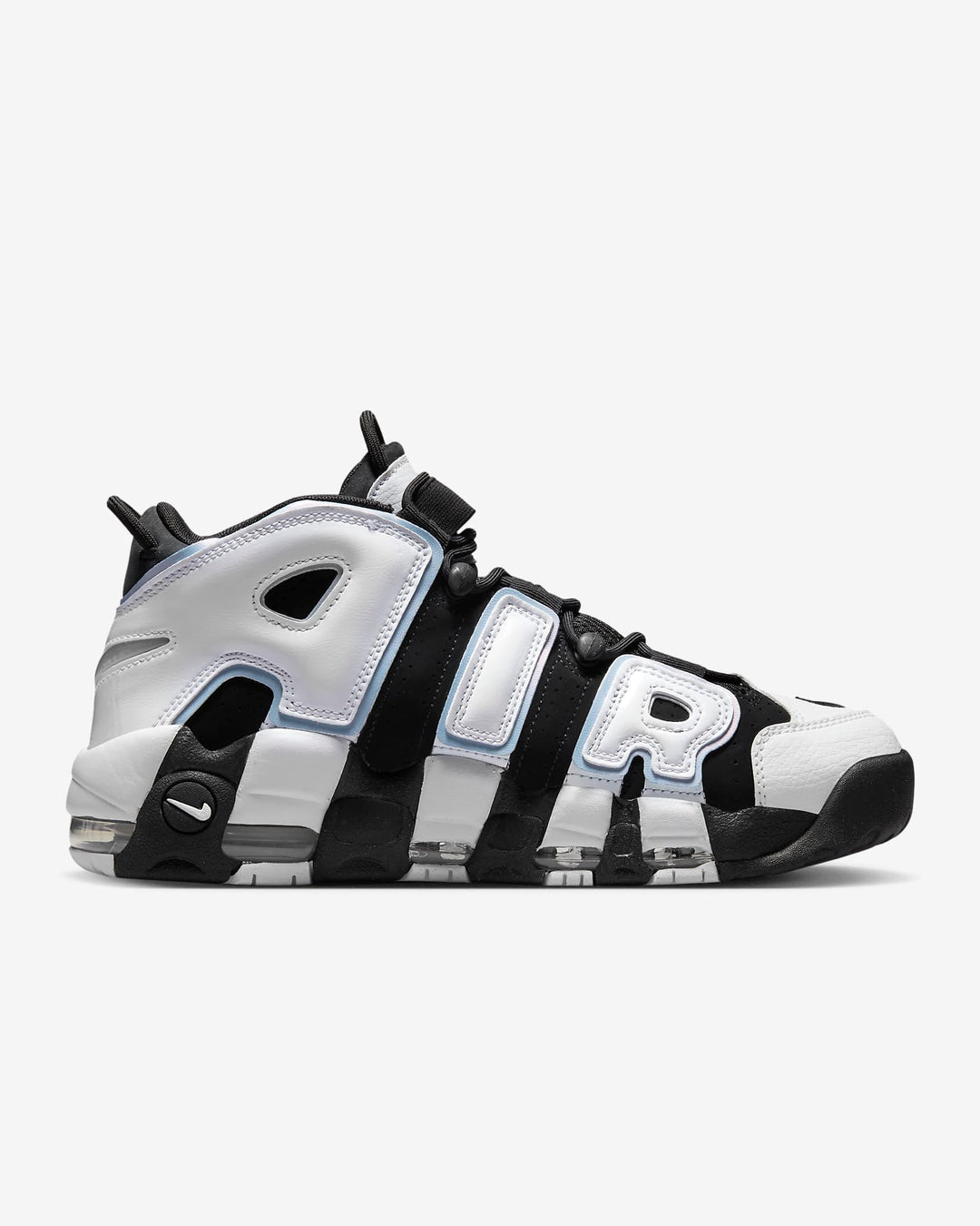 Giày Nike Air More Uptempo 96 Men Shoes #Black White - Kallos Vietnam