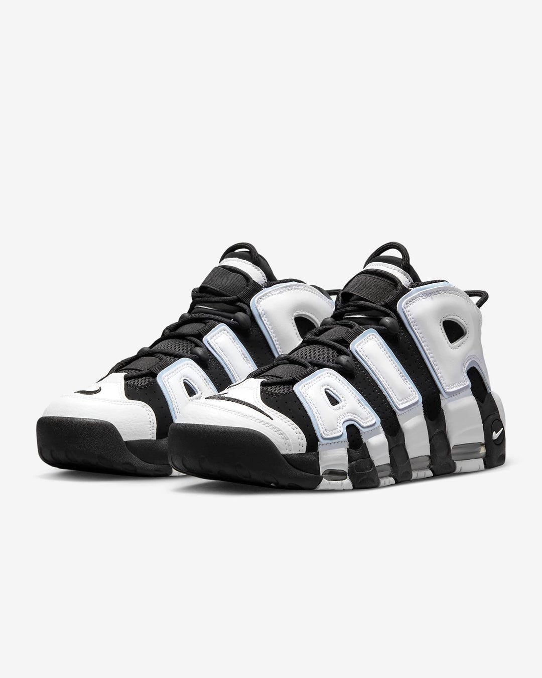 Giày Nike Air More Uptempo 96 Men Shoes #Black White - Kallos Vietnam