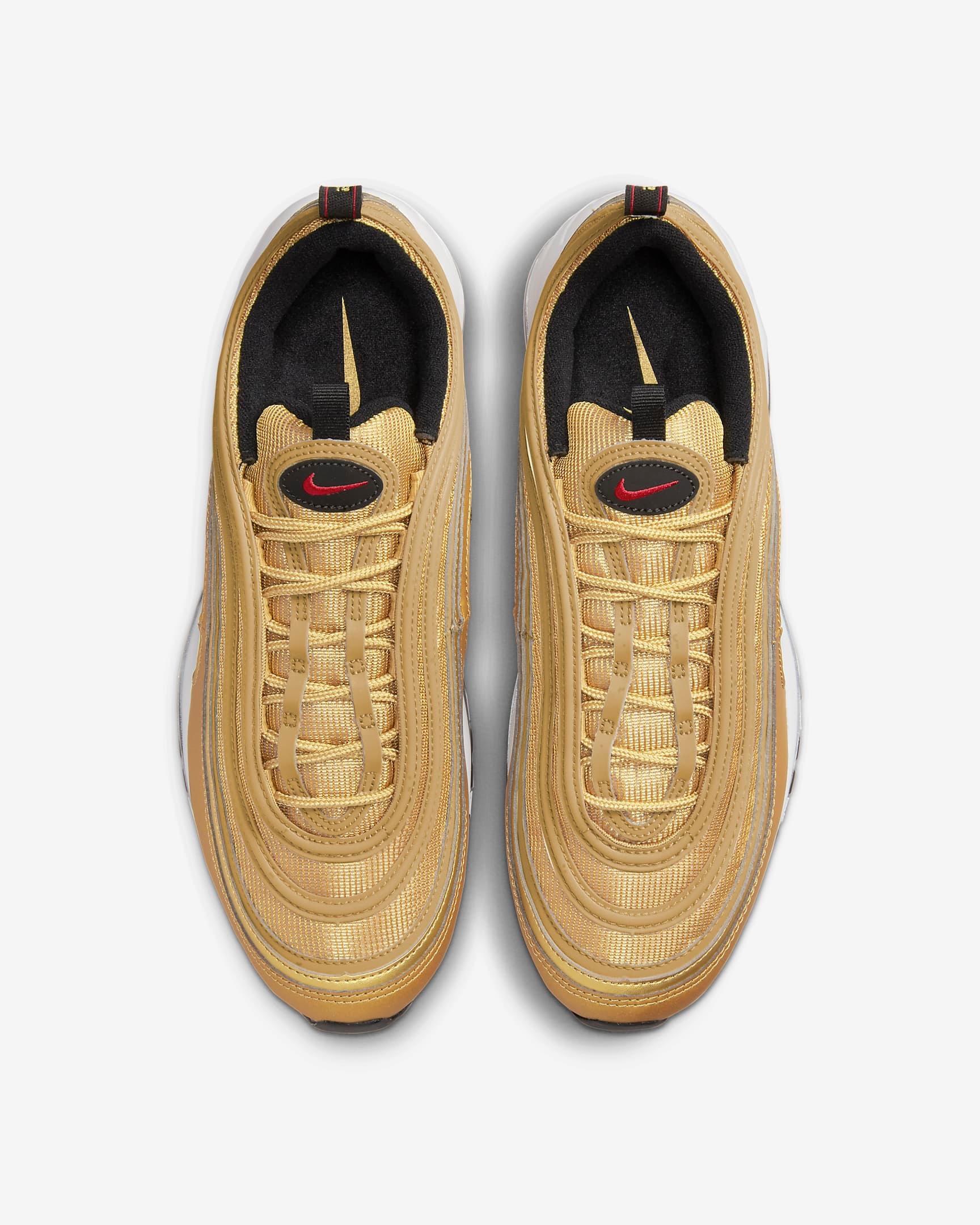 nike 97s gold