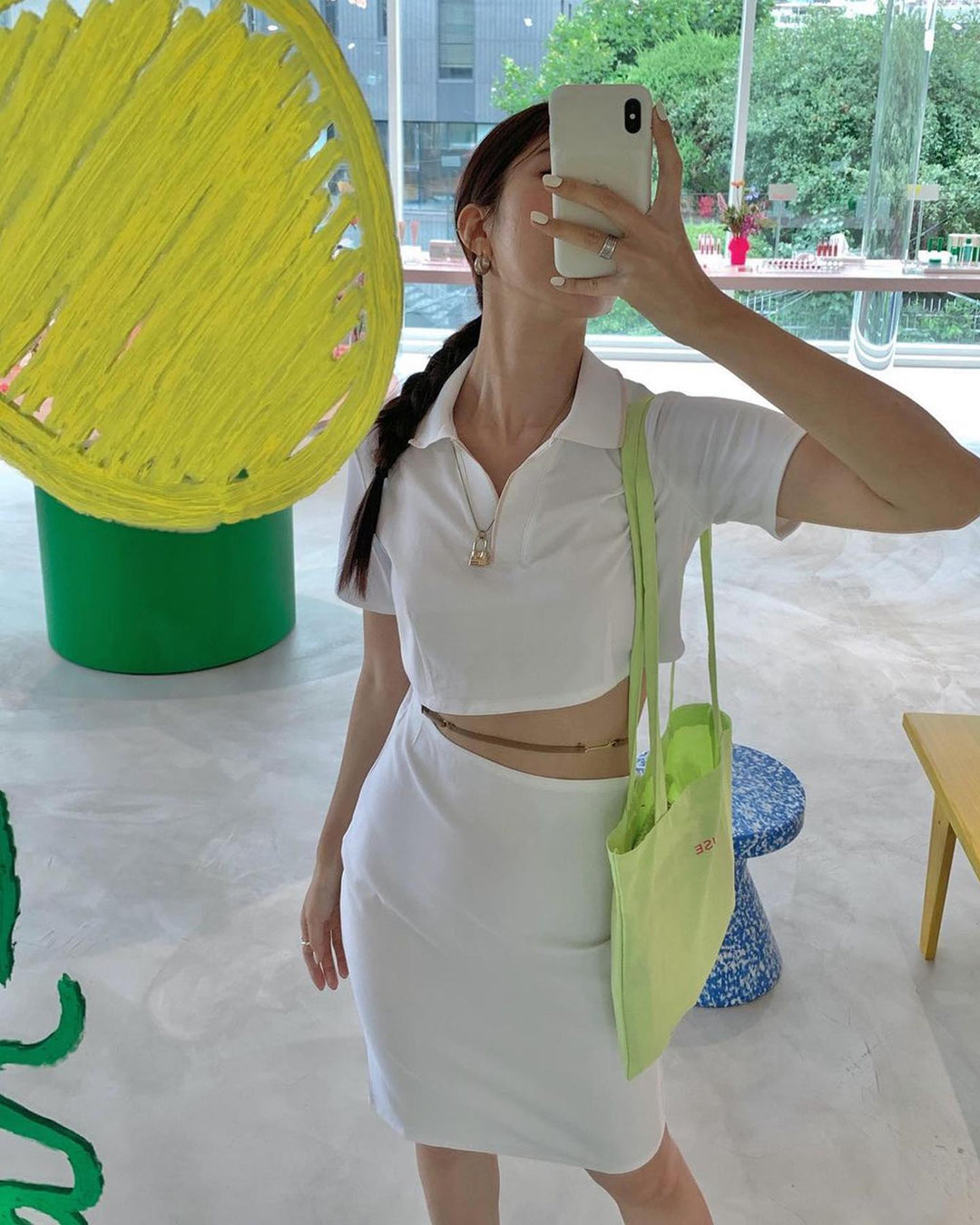 Túi Tote Amuse Lemon Green Eco Bag - Kallos Vietnam