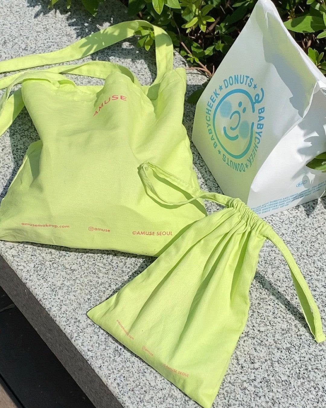 Túi Tote Amuse Lemon Green Eco Bag - Kallos Vietnam