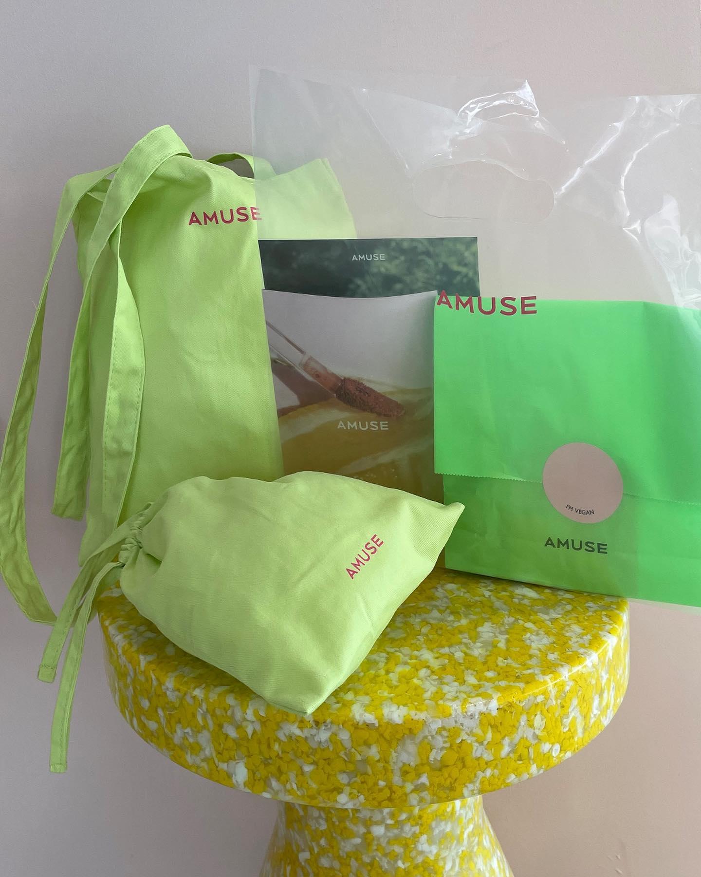 Túi Amuse Lemon Green Pouch - Kallos Vietnam