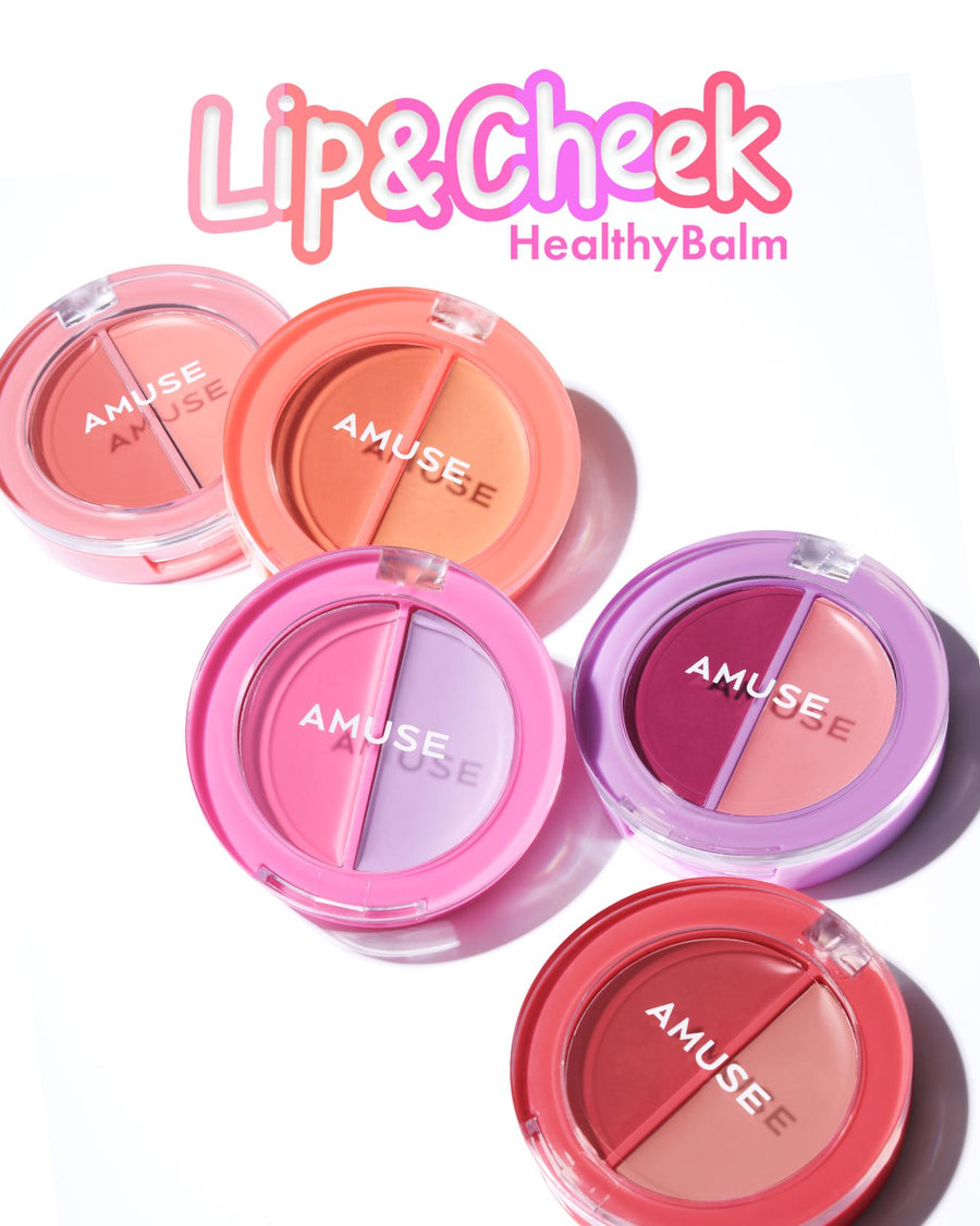 Má Hồng Amuse Lip Cheek Healthy Balm - Kallos Vietnam