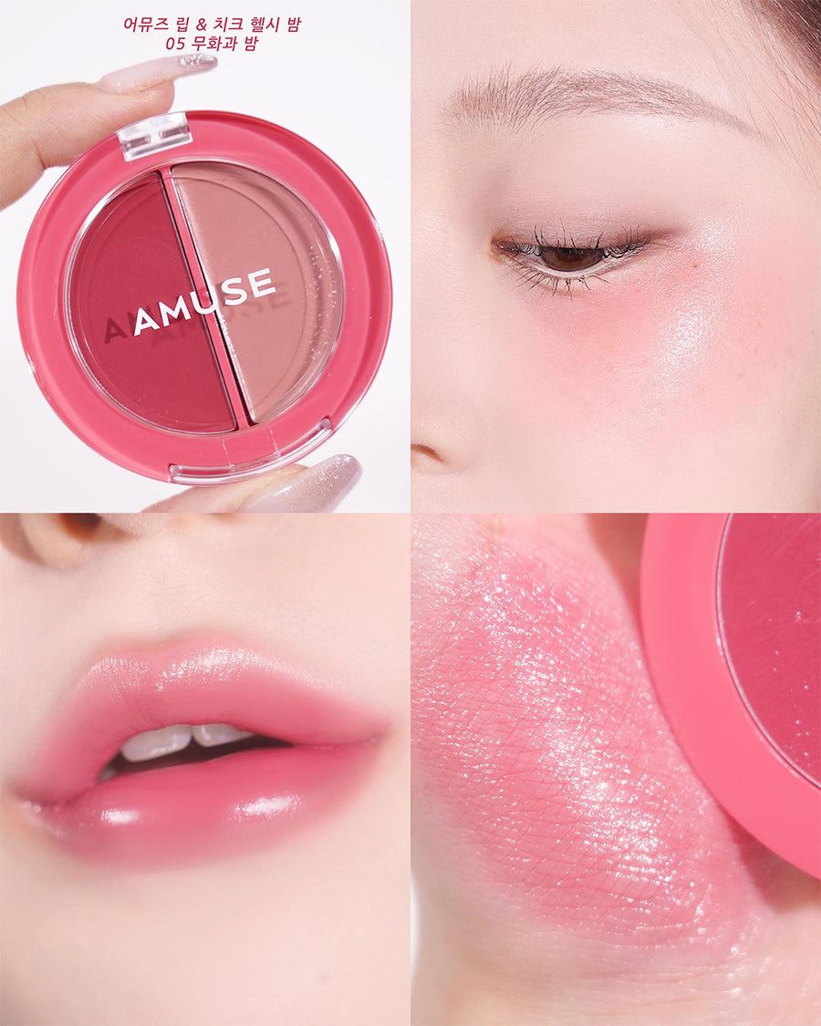 Má Hồng Amuse Lip Cheek Healthy Balm - Kallos Vietnam