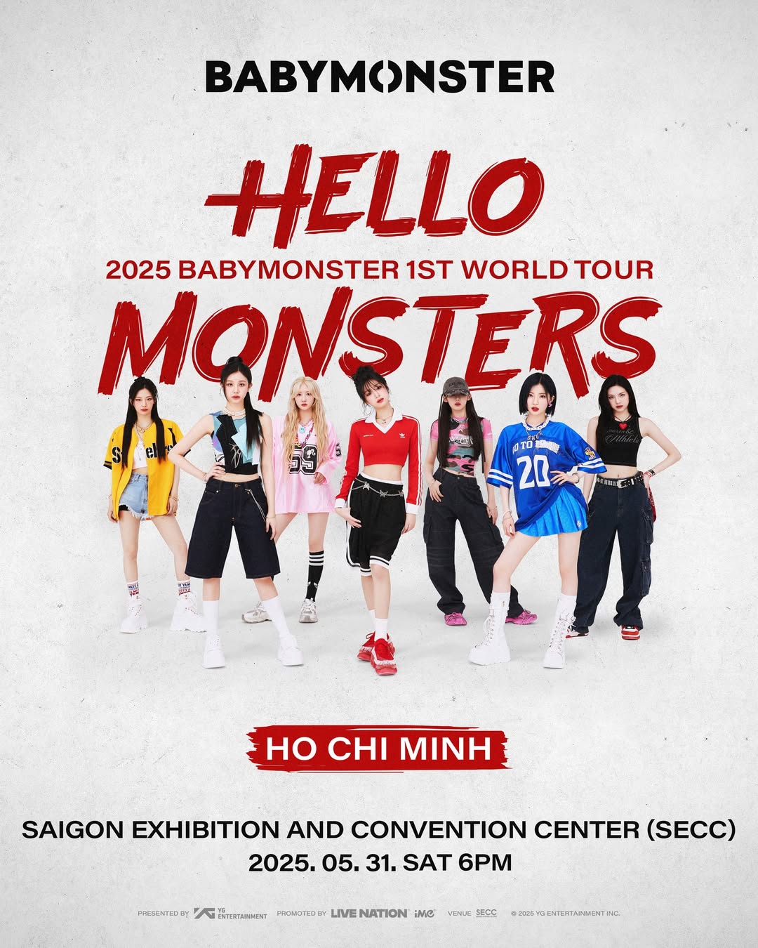 BABYMONSTER Ho Chi Minh Concert 2025