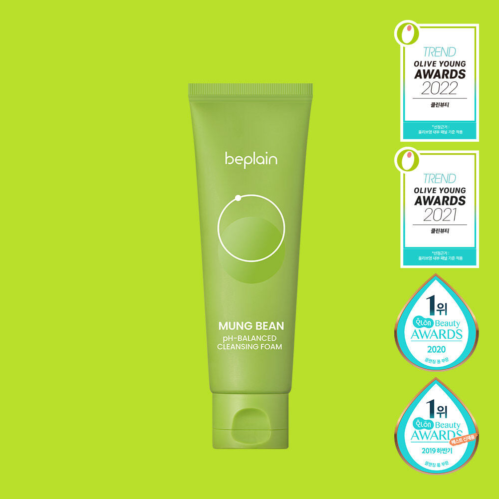 Sữa Rửa Mặt BEPLAIN Mung Bean pH Balanced Cleansing Foam - Kallos Vietnam