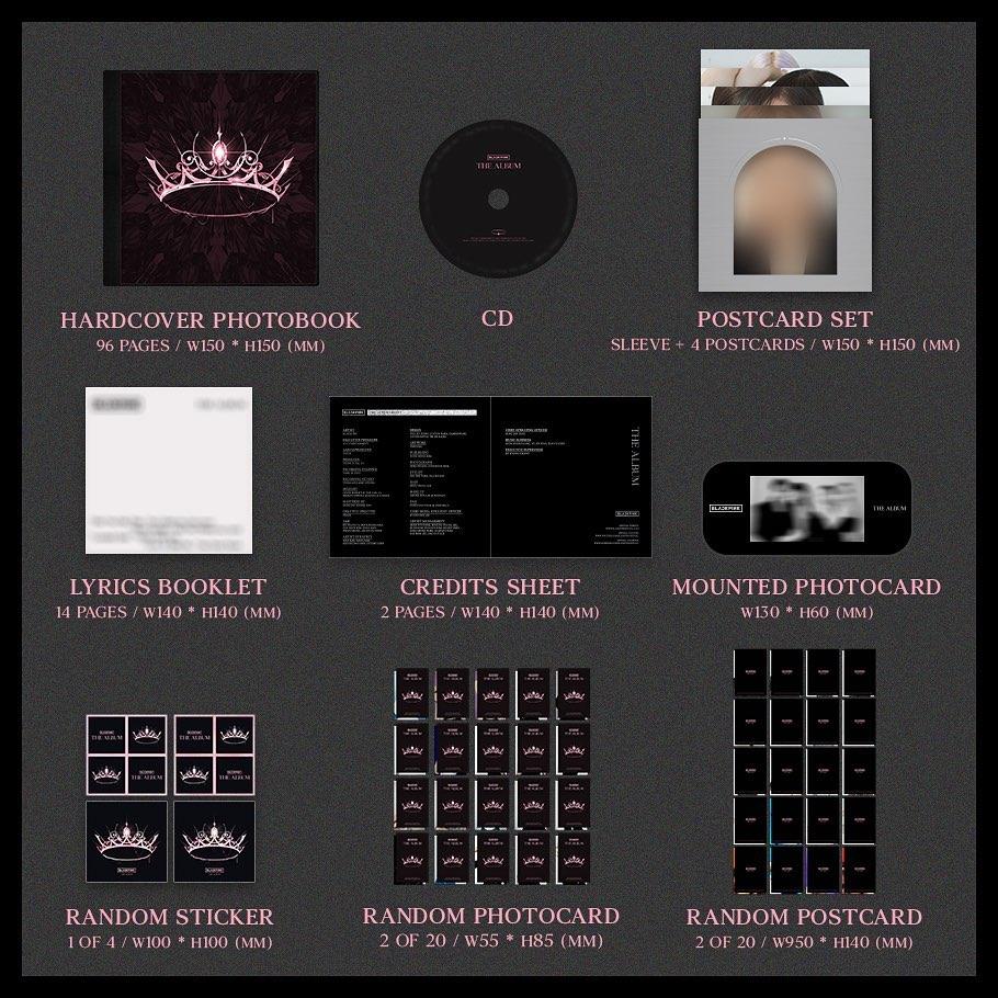 Đĩa Nhạc BLACKPINK 1st Full Album The Album - Kallos Vietnam